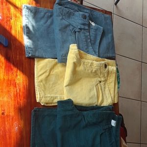 SOLD  5 PAIR J CREW CORDS